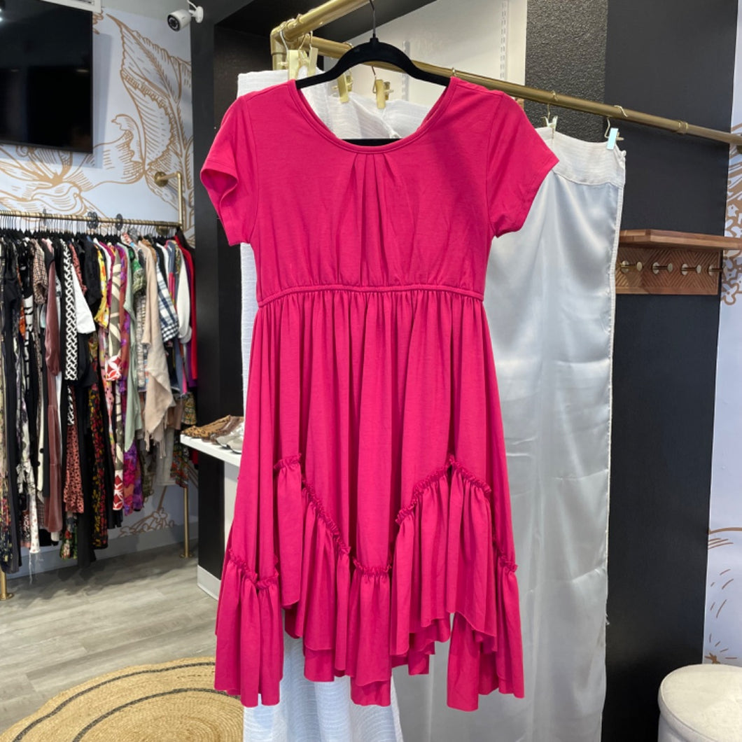 Joyfolie | Girl's Pink Tie Back Dress | Size: 12Y