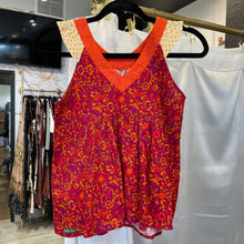 Load image into Gallery viewer, Matilda Jane | Girl&#39;s Purple and Red Pasiley Print Tank Top &amp; Shorts Set | Size: 10Y
