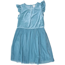 Load image into Gallery viewer, Crewcuts | Gir's Green Velvet Dress with Tulle Bottom | Size: 12Y

