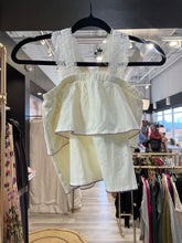 Load image into Gallery viewer, Matilda Jane | Girl&#39;s Cream Lace and Purple Ruffle Tank Top | Size: 10Y
