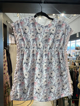 Load image into Gallery viewer, Chucky Plum | Girl&#39;s White and Light Pink Floral Print Soft Poncho Top | Size: 9-10Y
