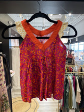 Load image into Gallery viewer, Matilda Jane | Girl&#39;s Purple and Red Pasiley Print Tank Top &amp; Shorts Set | Size: 6Y
