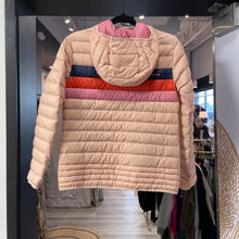 Load image into Gallery viewer, Cotapaxi | Girls Pink Fuego Hooded Down Jacket | Size: YL
