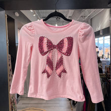 Load image into Gallery viewer, Isaac Mizrahi | Girl&#39;s Pink with Bow Sequin Detail | Size: M

