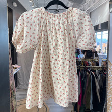 Load image into Gallery viewer, Zara | Girl&#39;s Cream with Red Floral Print Dress | Size: 7
