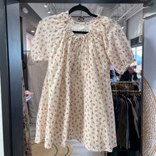 Load image into Gallery viewer, Zara | Girl&#39;s Cream with Red Floral Print Dress | Size: 10
