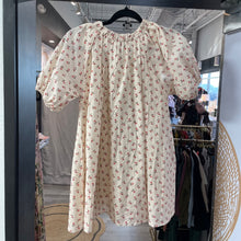 Load image into Gallery viewer, Zara | Girl&#39;s Cream with Red Floral Print Dress | Size: 10

