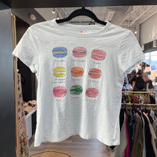 Load image into Gallery viewer, Crewcuts | Girl&#39;s Blue Macaroon Short Sleeve Tee | Size: 12-14Y
