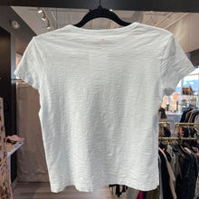 Load image into Gallery viewer, Crewcuts | Girl&#39;s Blue Macaroon Short Sleeve Tee | Size: 12-14Y
