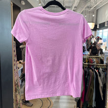 Load image into Gallery viewer, Crewcuts | Women&#39;s Purple and Pink Flower Short Sleeve Tee | Size: 12-14Y
