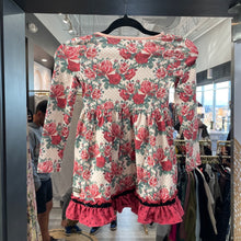 Load image into Gallery viewer, Matilda Jane | Girl&#39;s Red Rose Long Sleeve Dress | Size: 6Y
