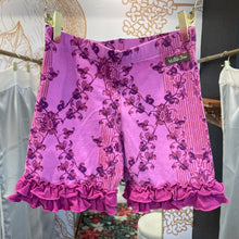 Load image into Gallery viewer, Matilda Jane | Girl&#39;s Purple Ruffle Shorts | Size: 10Y
