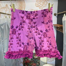 Load image into Gallery viewer, Matilda Jane | Girl&#39;s Purple Ruffle Shorts | Size: 10Y

