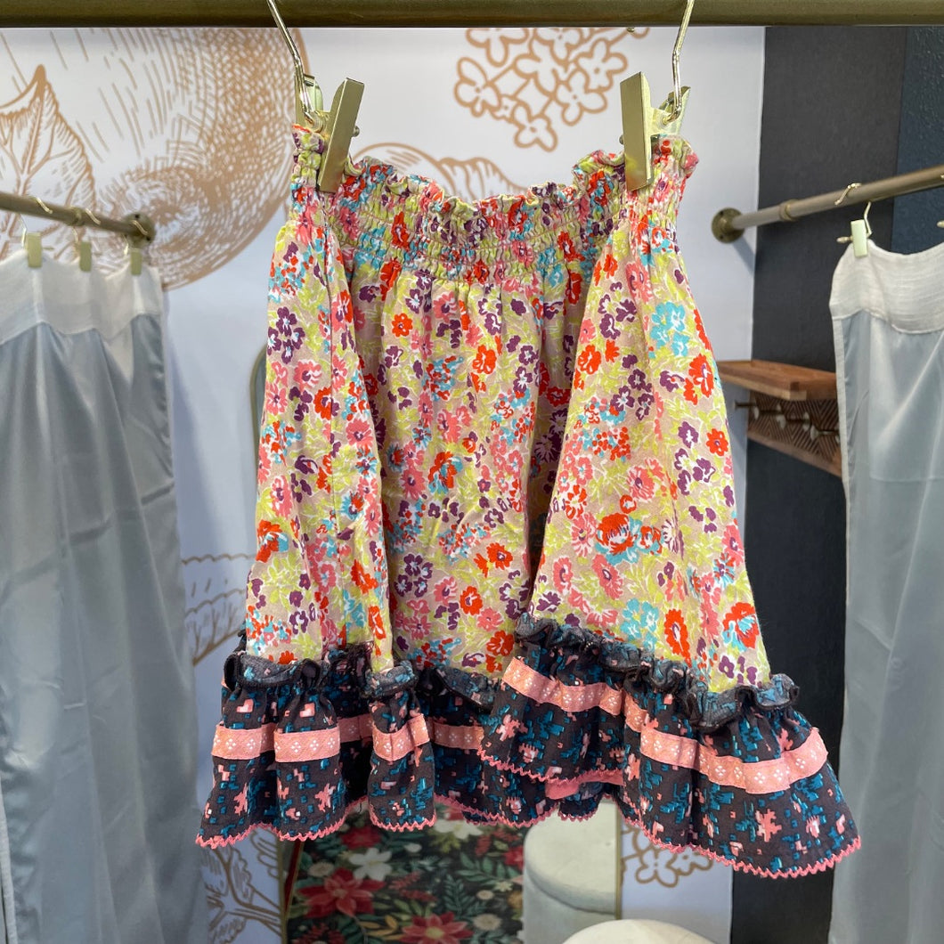 Matilda Jane | Girl's Floral Ruffle Bottom Skirt | Size: 2Y