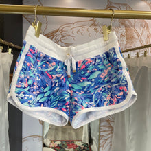 Load image into Gallery viewer, Lilly Pulitzer | Women's Blue Pattern Drawstring Shorts | Size: XS

