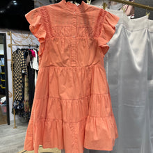 Load image into Gallery viewer, Fab'rik | Women's Coral Tiered Mini Dress | Size: XS
