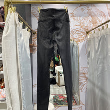 Load image into Gallery viewer, Spanx | Women's Black Snakeskin Print Leggings | Size: M
