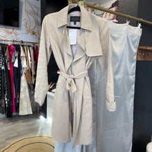 Load image into Gallery viewer, Banana Republic | Women's Beige Midi Trench Coat | Size: XS
