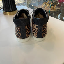 Load image into Gallery viewer, Air &amp; Grace | Women's Gray and Animal Print High Top Trainer Sneakers | Size: 38
