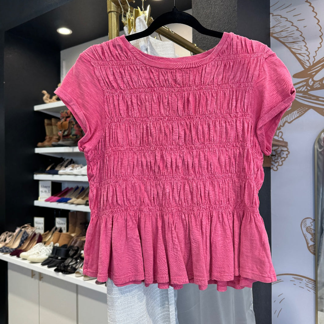 Pilcro | Women's Pink 100% Cotton Top | Size: S