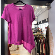 Load image into Gallery viewer, Wilt | Women&#39;s Pink Short Sleeve Asymmetrical Tee | Size: M

