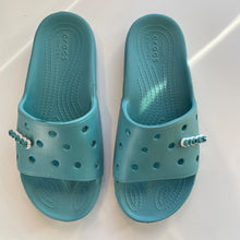 Load image into Gallery viewer, Crocs | Women's Blue Classic Slide Sandals | Size: 8
