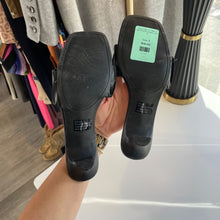 Load image into Gallery viewer, Sugar | Women's Black Open Toe Mule Heels | Size: 8
