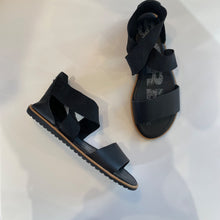 Load image into Gallery viewer, Sorel | Women's Black Cross Strap Flat Sandal | Size: 7
