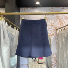 Load image into Gallery viewer, J. Crew | Women's Navy Flutter Skirt | Size: 0
