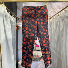 Load image into Gallery viewer, Loft | Women's Blue and Red Floral Print Tapestry Pants | Size: 8
