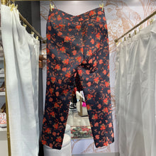 Load image into Gallery viewer, Loft | Women's Blue and Red Floral Print Tapestry Pants | Size: 8
