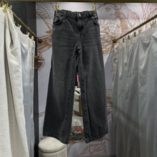 Load image into Gallery viewer, Cat &amp; Jack | Girl's Gray Wide Leg Jeans | Size: 12Y
