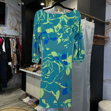 Load image into Gallery viewer, Hale Bob | Women's Green and Blue Long Sleeve Dress | Size: M
