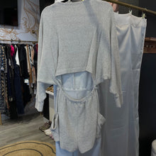 Load image into Gallery viewer, Free People | Women's Cream and Black Terry Long Sleeve Romper | Size: M
