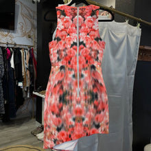 Load image into Gallery viewer, Finders Keepers | Women's Floral Print Holographic Sleeveless Zip Mini Dress | Size: S
