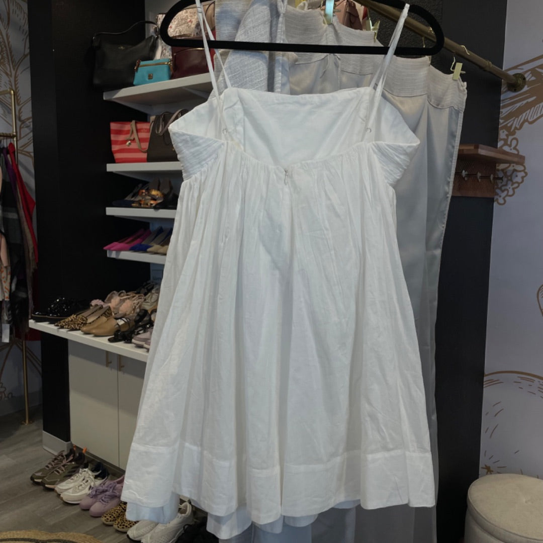 anthropologie white mini dress Anthropologie | Women's Forever That Girl White Mini Dress with Tags