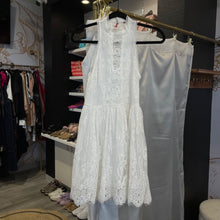 Load image into Gallery viewer, Free People Women’s White Lace Mini Dress size 4
