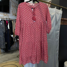 Load image into Gallery viewer, Scandal Italy | Women's Pink and Gold Boho Dress | Size: S
