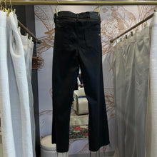 Load image into Gallery viewer, Hidden | Women's Black Coated Fray Bottom Jeans | Size: 28

