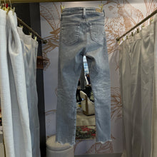 Load image into Gallery viewer, AG | Women's Gray Mari Crop High Rise Slim Straight Jeans | Size: 25
