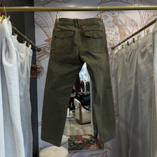 Load image into Gallery viewer, Anthropologie | Women's Pilcro Olive Green Mid Rise Straight Fit Pocket Pants | Size: 24
