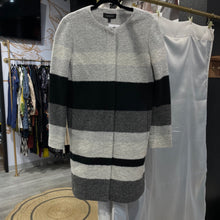 Load image into Gallery viewer, Talbots | Women's Gray and Black Wool Blend Shacket | Size: S
