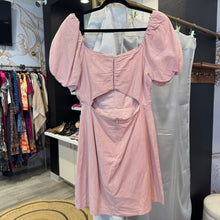 Load image into Gallery viewer, ASTR | Women's Light Pink Puff Sleeve Mini Dress | Size: M
