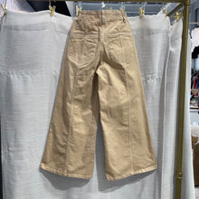 Load image into Gallery viewer, Anthropologie | Women's Tan Maeve Seam Detail Flare Crop Pants | Size: 25
