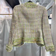 Load image into Gallery viewer, Dana Buchman | Women's Purple and Pink Tweed Blazer Jacket | Size: 4P
