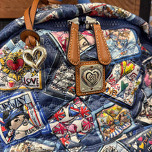 Load image into Gallery viewer, Brighton Women’s Blue Kirby Carry-On Backpack | Excellent Condition Designer Bag
