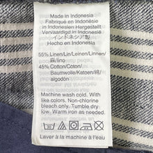 Load image into Gallery viewer, Madewell | Women's Blue and Cream Stripe Paperbag Waist Pants | Size: 0
