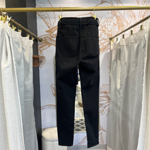 Load image into Gallery viewer, Black Orchid | Women&#39;s Black Denim Pants with Belt | Size: 26
