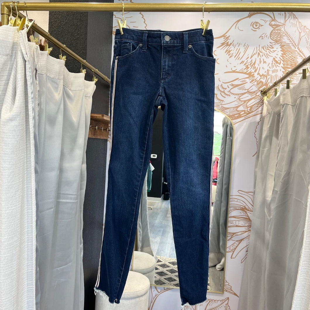 Universal Thread | Women's Dark Wash Strip Side Jeans | Size: 2