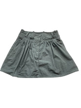 Load image into Gallery viewer, JW Andeson | Women's Green Denim Flare Mini Skirt | Size: 4

